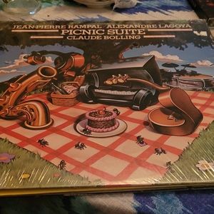 1980 Picnic Suite Jazz LP Claude Bolling Jean-Pierre Rampal Alexandre Lagoya